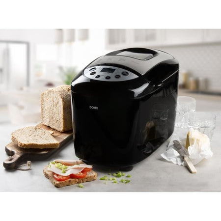 Macchina per il pane automatica XL - DOMO - B3977 - 850 W - 17 programmi - schermo LCD