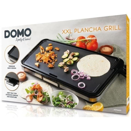 Griglia Plancha - DOMO - DO9263G - Superficie XXL 55 x 30,5 cm