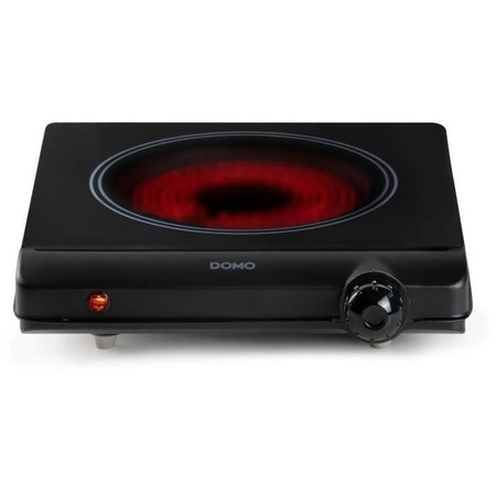 Piano cottura in vetroceramica - DOMO - 1 fuoco - 25,3 x 28,7 x 7 cm - DO30111KP