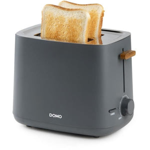 Tostapane elettrico - DOMO - DO965T - 1000 W - 2 scomparti - Nero