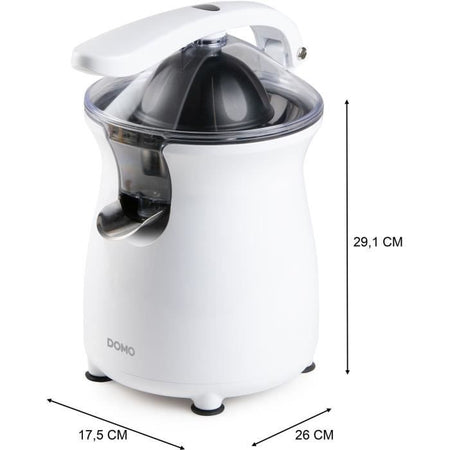 Spremiagrumi a leva - DOMO - DO9269J - 160 W - 460 ml - Bianco