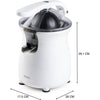 Spremiagrumi a leva - DOMO - DO9269J - 160 W - 460 ml - Bianco
