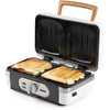 Elettrodomestico 3 in 1 - DOMO - DO9277C - Croque - waffle - grill - 1100 W - Bianco