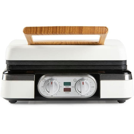 Piastra per waffle - DOMO - DO9280W - 1520 W - 2 waffle XL - Bianco
