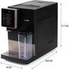 Macchina per caffè espresso automatica con macinacaffè - DOMO - DO743K - 1350 W - 19 bar - 125 g caffè - Nero