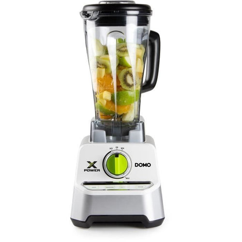Frullatore XPOWER - DOMO - DO747BL - 1500 W - 2 L - Grigio