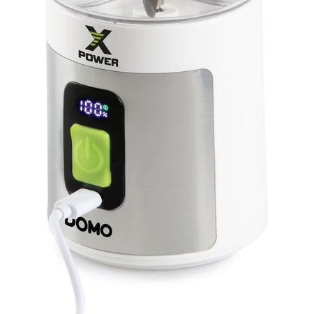 Frullatore portatile senza fili - DOMO - DO752BL - XPOWER - 120 W - 600 ml - Bianco