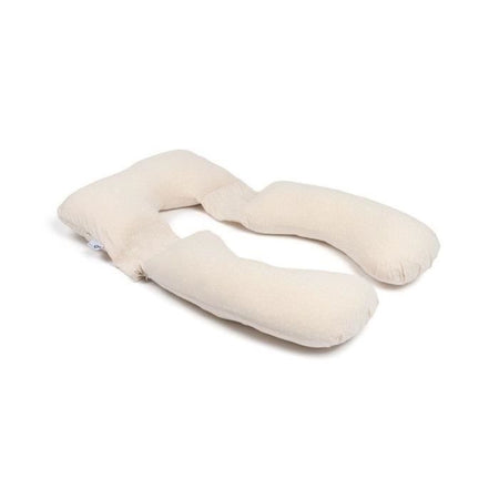 doomoo Maxxy Cuscino per gravidanza e allattamento - Formato XXL - Ultra confortevole, Beige