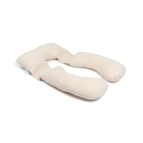 doomoo Maxxy Cuscino per gravidanza e allattamento - Formato XXL - Ultra confortevole, Beige