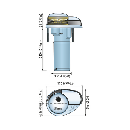 Dp2L 770 12V 350W B.7 1/4