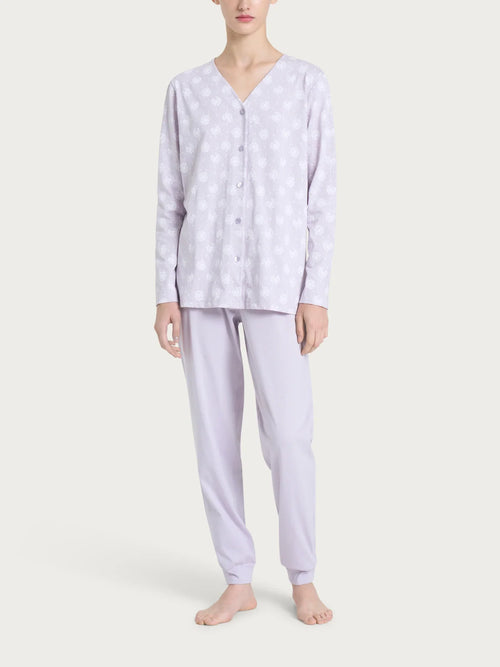 Ragno Pigiama da Donna Cotone Leggero Maniche Lunghe DP31N6 2503S42