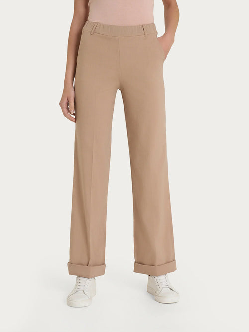 Ragno Pantalone dritto con tasche in Super Natural DP79PL 2504S70