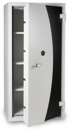 Armadio protezione documenti resistente al fuoco fino a 120 minuti certificato UL 72 Classe 350 cm. 75,9x60,5x155,9h