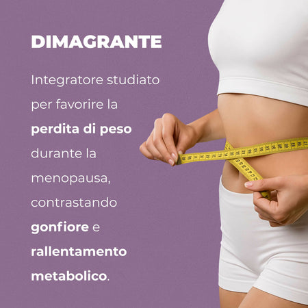 Integratore Menopausa Peso con Salvia e Trifoglio Rosso – Riduce Vampate di Calore, Supporta il Benessere Ormonale e l’Equilibrio Psicofisico | AlohaLabs 60 Compresse