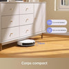 DREAME Mova M1 - Robot aspirapolvere e lavapavimenti - 4500 Pa - 300 ml - Bianco