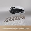 Robot aspirapolvere Dreame X40 Ultra Complete con panno staccabile e sollevabile, pulizia completa con spazzole