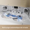 Robot aspirapolvere Dreame X40 Ultra Complete con panno staccabile e sollevabile, pulizia completa con spazzole