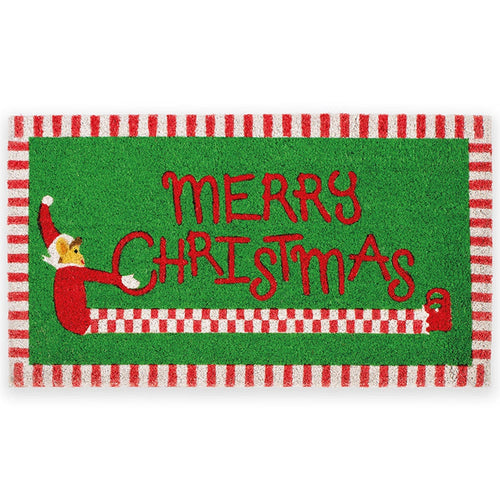 FISURA Tappeto con dicitura Merry Christmas 40×70cm