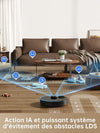 DreamE D10S Pro Robot Vacum and Washer con azione IA - Autonomia 280 min - Potenza di aspirazione: 5000 PA
