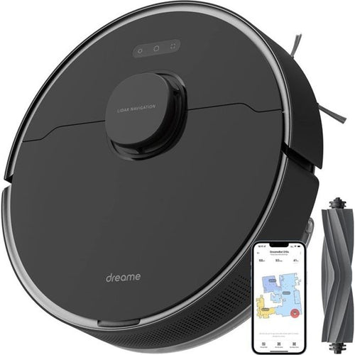 DreamE D10S Pro Robot Vacum and Washer con azione IA - Autonomia 280 min - Potenza di aspirazione: 5000 PA