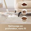 Nuovo DreamE R10 - Wireless Broom aspirapolvere - Potenza 120AW, 60 min autonomia - Filtrazione avanzata - Brush a multi -surface
