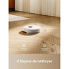DREAME D9Max White - Robot aspirapolvere 2 in 1 - Navigazione laser intelligente LDS - 4.000 Pa - Mappe di piani multipli