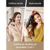 Piastra per capelli senza filo - DREAME Hair Glamour - Nera