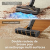 Nuovo DreamE R20 - Wireless Broom aspirapolvere - Potenza 190AW - Autonomia a 90 minuti - Rilevamento sporco - Display a LED