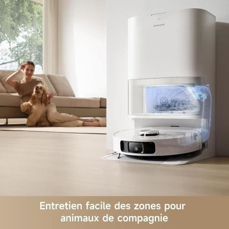 Robot Aspirapolvere - DREAME L10s Ultra Gen 2 - 10000 Pa - 300 ml - Bianco