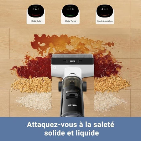 Aspirapolvere - DREAME MOVA K20 - 200 W - 30 min - Acqua e polvere - Bianco