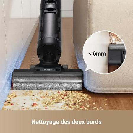 NEW DREAME H12 PRO ULTRA - Aspirapolvere acqua e polvere - Autopulizia doppia rotazione - Aspirazione 16 kPa - Spazzola 2 bordi