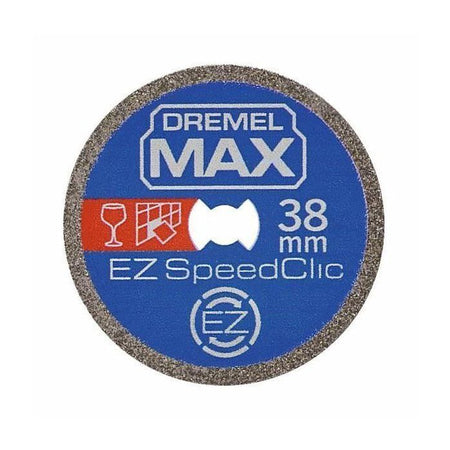 Dremel Max S545 EZ SpeedClic Lama diamantata ad alta resistenza - 38mm materiali duri