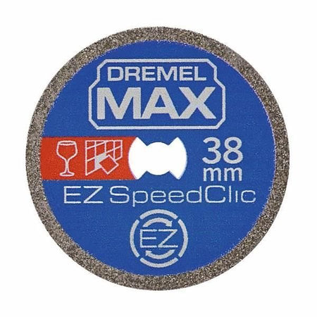 Dremel Max S545 EZ SpeedClic Lama diamantata ad alta resistenza - 38mm materiali duri