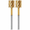 Set di 2 frese per acciaio ad alta velocità Dremel Max 115 ad alta resistenza -  7.8mm cilindrico