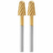 Set di 2 frese per acciaio ad alta velocità Dremel Max 117 ad alta resistenza - punta tonda  6,4 mm