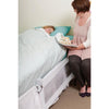 DREAMBABY Sponda letto extra large PHoeNIX - Pieghevole e portatile - L 110 x L 45,5 cm - Bianco