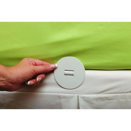 DREAMBABY Sponda letto extra large PHoeNIX - Pieghevole e portatile - L 110 x L 45,5 cm - Bianco