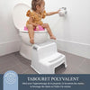 Sgabello - DREAMBABY - 2 Up - Antiscivolo e strutturato - Fino a 80 kg per bambini e adulti - Grigio e Nero