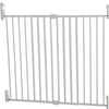 DREAMBABY Barriera di sicurezza Extra large BROADWAY Gro Gate - Da avvitare - L 76/134,5 x H 76 cm - Bianco