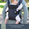 Marsupio regolabile 3-1 - DREAMBABY - JOURNEY - Comodo e versatile - Da neonato a bambino fino a 15 kg - Nero