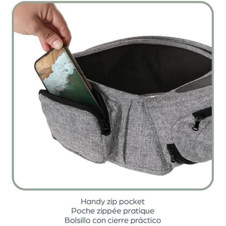 Marsupio porta-bambini - DREAMBABY - Up & Go - Grigio
