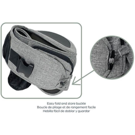 Marsupio porta-bambini - DREAMBABY - Up & Go - Grigio