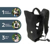 Marsupio porta-bambini - DREAMBABY - 3 lati On-the-Move - Nero