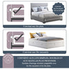 Dreambaby Maggie Letto Barriere - But -in letti e letti piatti che misurano 110 cm di larghezza e 50 cm di altezza