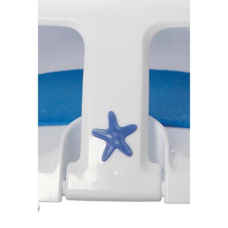 Sedile da bagno - DREAMBABY - Super confortevole - Indicatore rilevamento calore - Da 6 a 24 mesi fino a 13 kg - Bianco