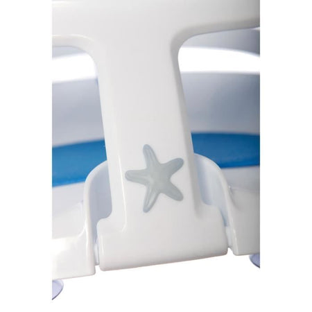 Sedile da bagno - DREAMBABY - Super confortevole - Indicatore rilevamento calore - Da 6 a 24 mesi fino a 13 kg - Bianco