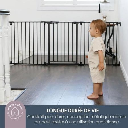 Cancelletto di sicurezza per bambini - Discovery 3 - DREAMBABY - 74,5 cm a 1,95 cm - Bianco