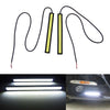 2 Plafoniere Led 6W 14cm Led Cob Camper Barca interna Auto Casa 12V Top Quality Super Luminoso