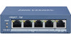 HIKVISION SWITCH 4 PORT GIGABIT UNMANAGED POE SWITCH 1 GIGABIT RJ45 UPLINK PORT, 802.3AF/AT, POE PO