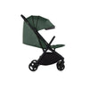 JANE' Passeggino CLAP - colore BOTANIC - con telaio in alluminio robusto, chiusura automatica e compatta, dimensioni adatte alle cabine degli aerei, adatto dalla nascita fino a 26 kg, con sospensioni su 4 ruote e finiture in similpelle